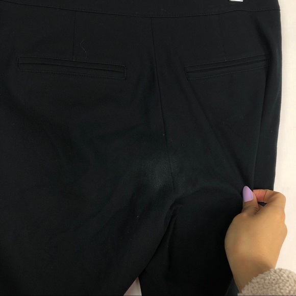 TROUVÉ black edgy zipper skinny jeans - Picture 7 of 8